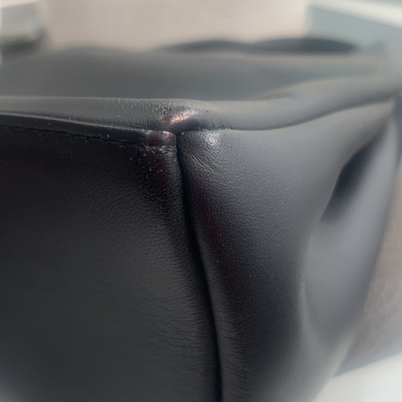 BURBERRY Nova Check True Vintage Handbag Top Handle Suede and Leather Small Mini - Picture 13 of 17